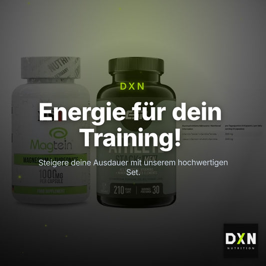 Ausdauer-Set: MST Magnesium + ESN Athlete + INLEAD L-Carniti – Clean Showcase Plus