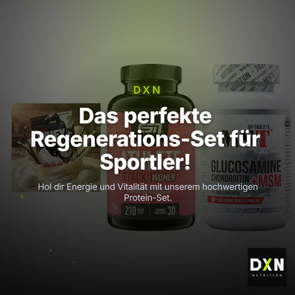 Regenerations-Set: Sinob Honest + ESN Athlete + MST Glucosamine – Clean Showcase Plus