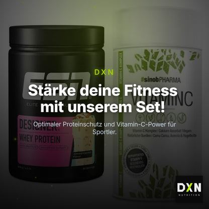 Basis-Set: ESN Designer Whey + Sinob Vitamin C – Clean Showcase Plus