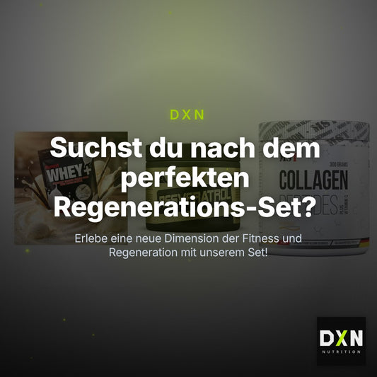 Regenerations-Set: Sinob Honest + Peak Resveratro + MST Collagen – Clean Showcase Plus