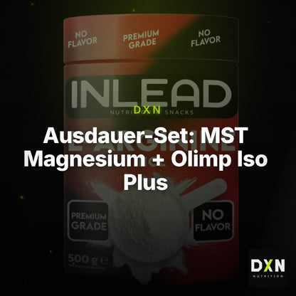 Ausdauer-Set: MST Magnesium + Olimp Iso Plus + INLEAD L-Arginin – Clean Showcase Plus
