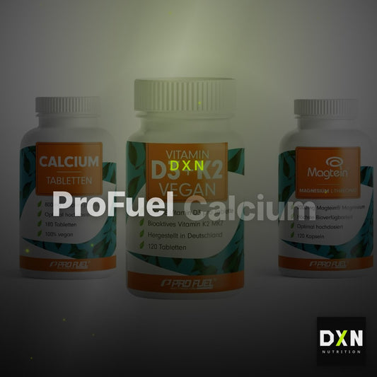 ProFuel Calcium, Vitamin D & Magnesium: Calcium + 2 weitere – Clean Showcase Plus