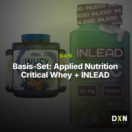 Basis-Set: Applied Nutrition Critical Whey + INLEAD Zink Bisglycinate – Clean Showcase Plus