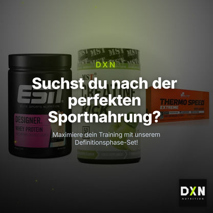 Definitionsphase-Set: ESN Designer + MST Creatine + Olimp Thermo – Clean Showcase Plus