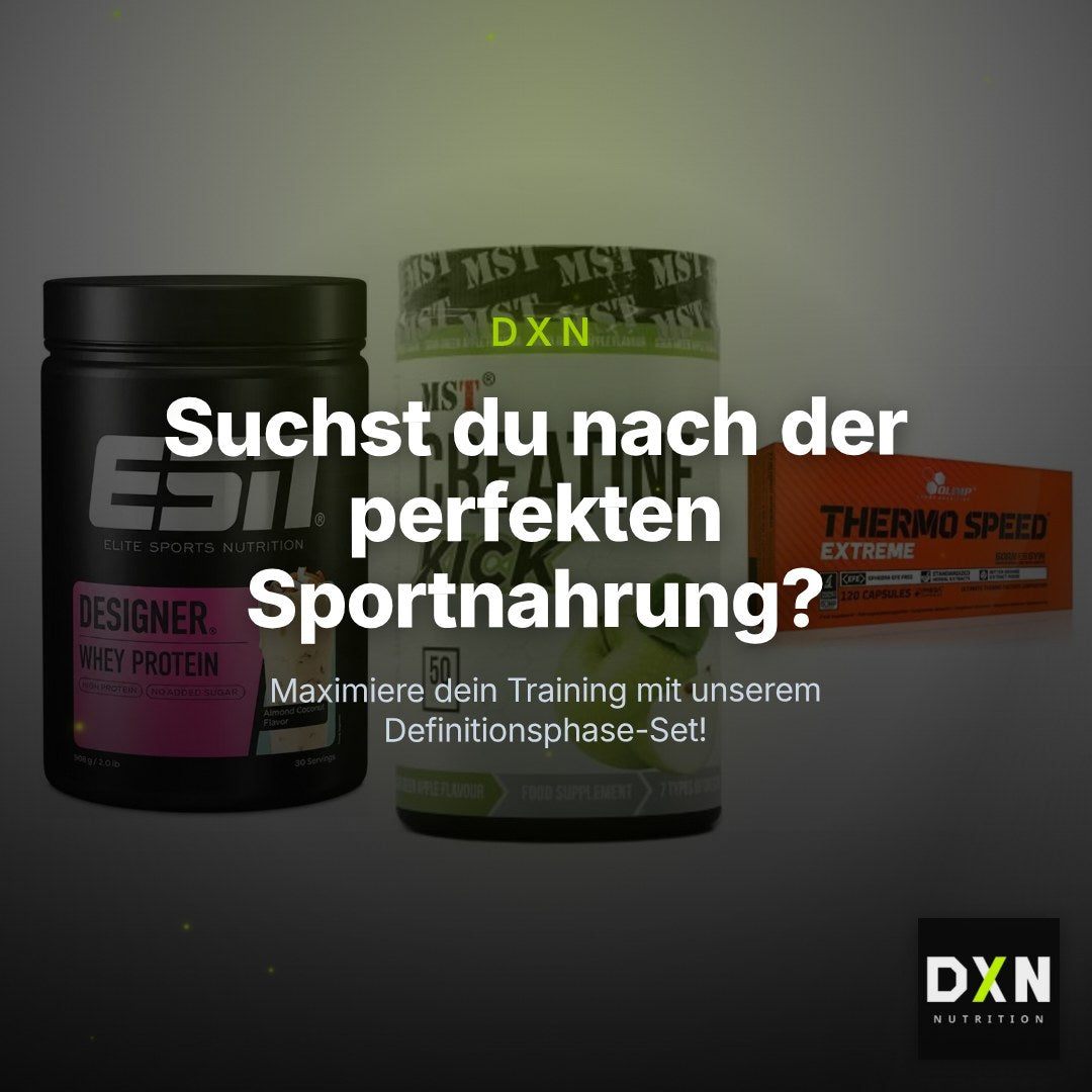 Definitionsphase-Set: ESN Designer + MST Creatine + Olimp Thermo – Clean Showcase Plus