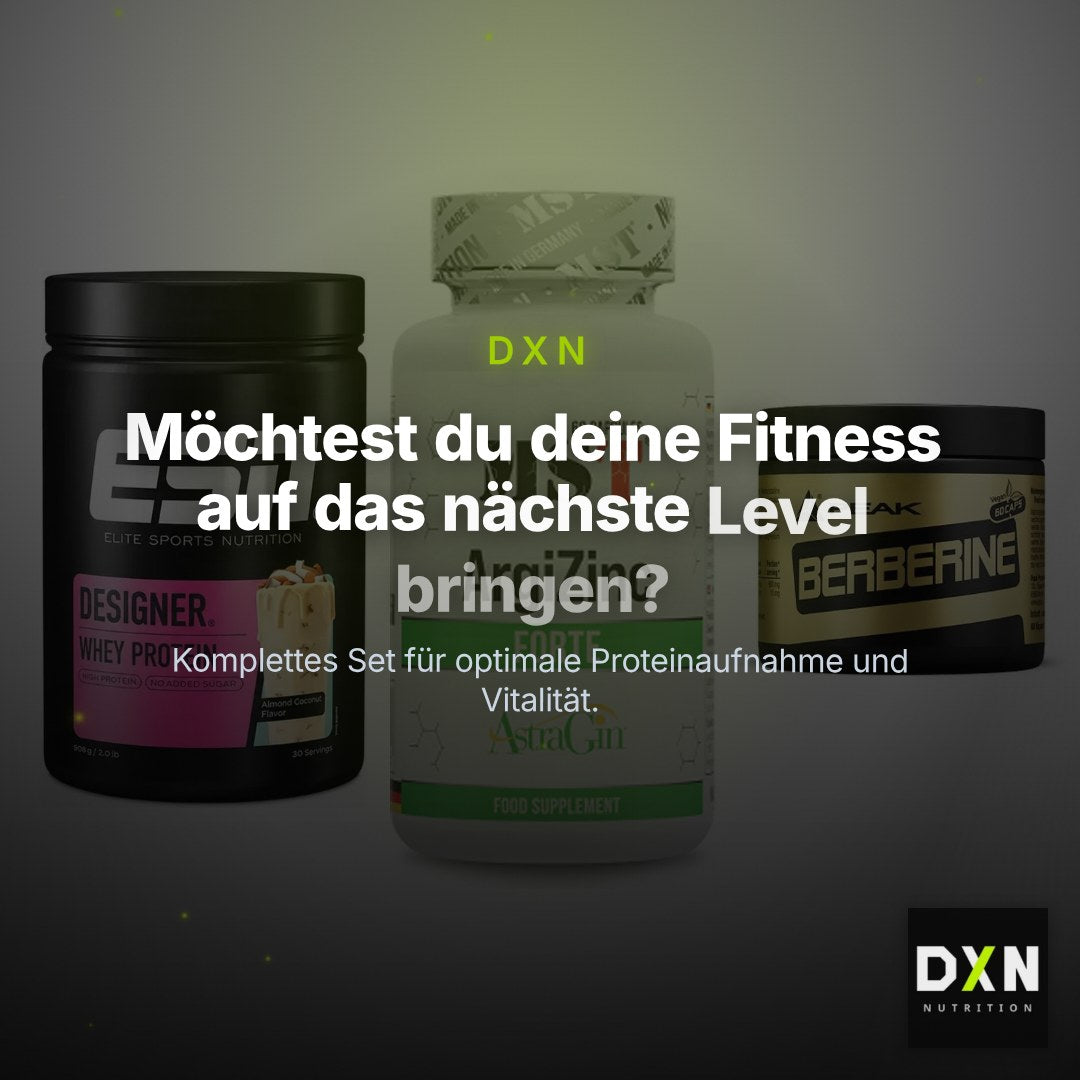 Definitionsphase-Set: ESN Designer + MST ArgiZinc + Peak Berberine – Clean Showcase Plus