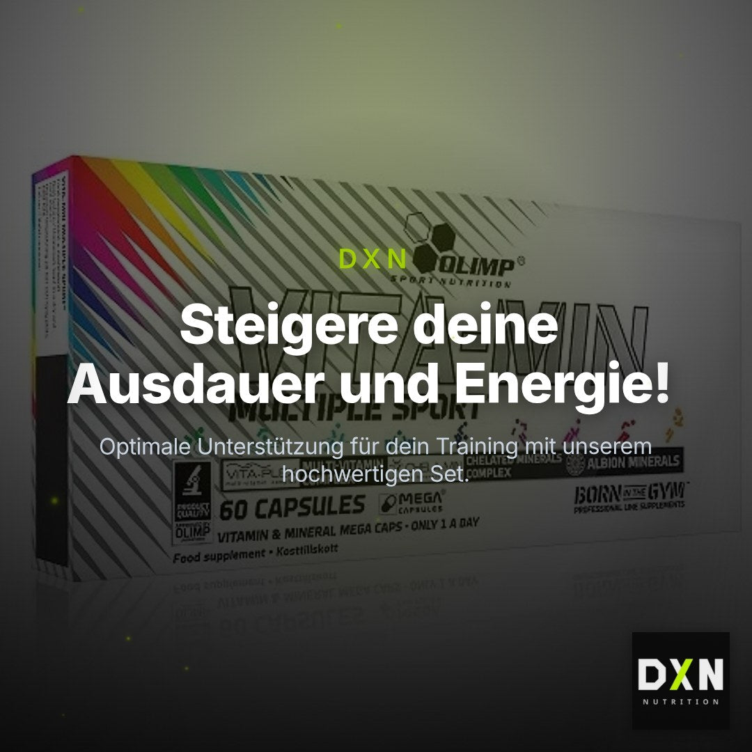 Ausdauer-Set: MST Magnesium + Olimp Vita-Min + NNT Citrullin – Clean Showcase Plus