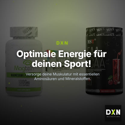 Ausdauer-Set: MST Magnesium + Olimp Vita-Min + MST EAA & BCAA – Clean Showcase Plus