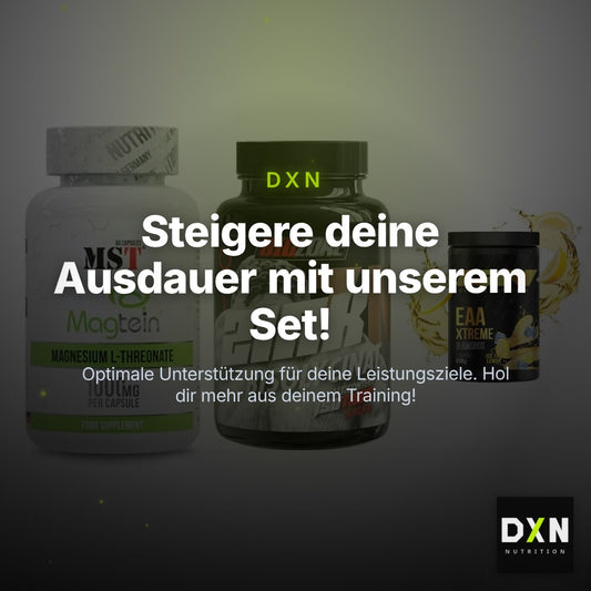 Ausdauer-Set: MST Magnesium + Big Zone Zink + GN EAA Xtreme – Clean Showcase Plus