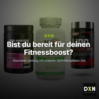 Definitionsphase-Set: ESN Designer + MST ArgiZinc + Nutrex Lipo 6 – Clean Showcase Plus
