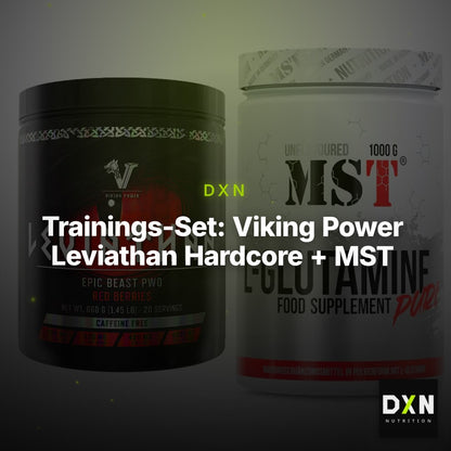 Trainings-Set: Viking Power Leviathan Hardcore + MST Glutamine – Clean Showcase Plus