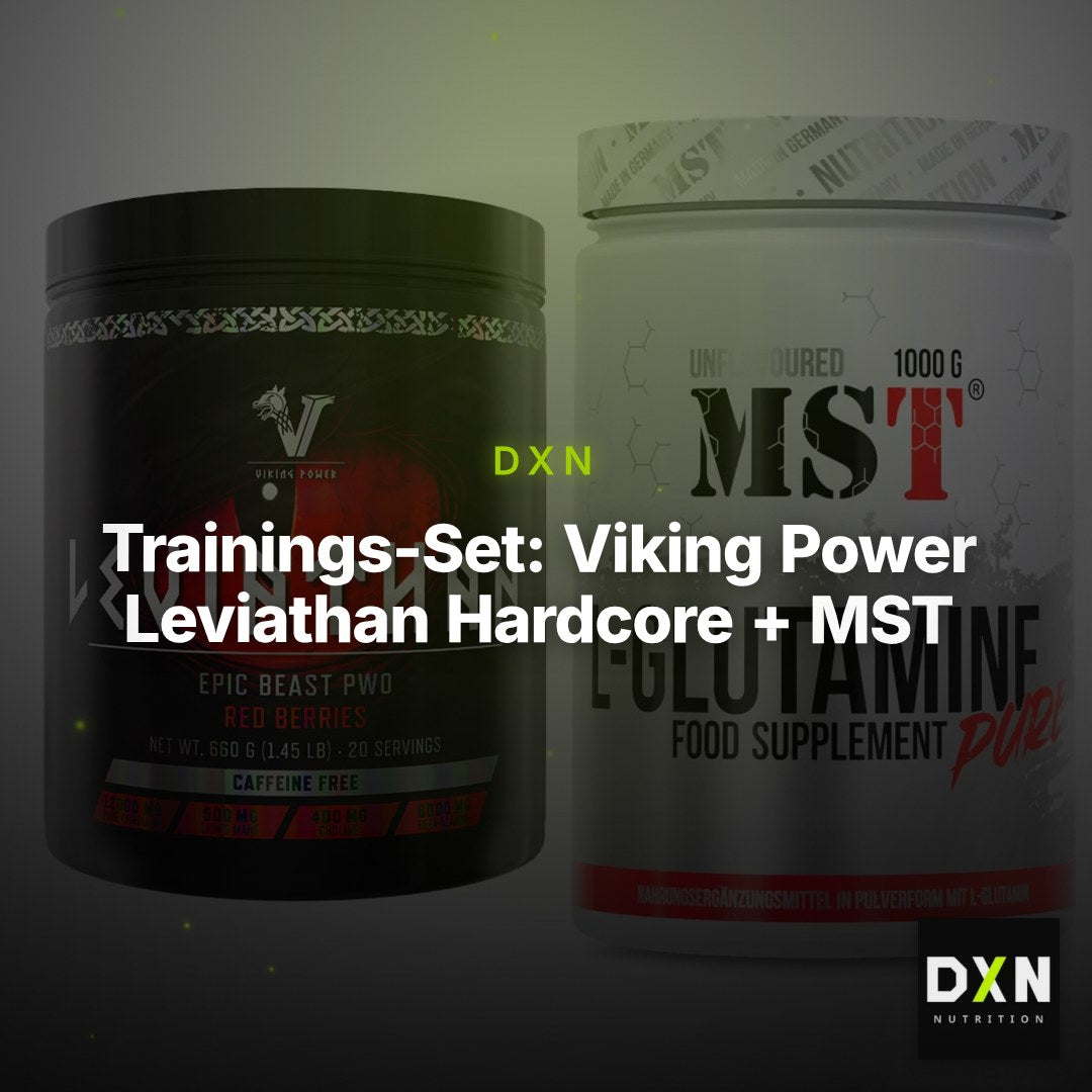Trainings-Set: Viking Power Leviathan Hardcore + MST Glutamine – Clean Showcase Plus
