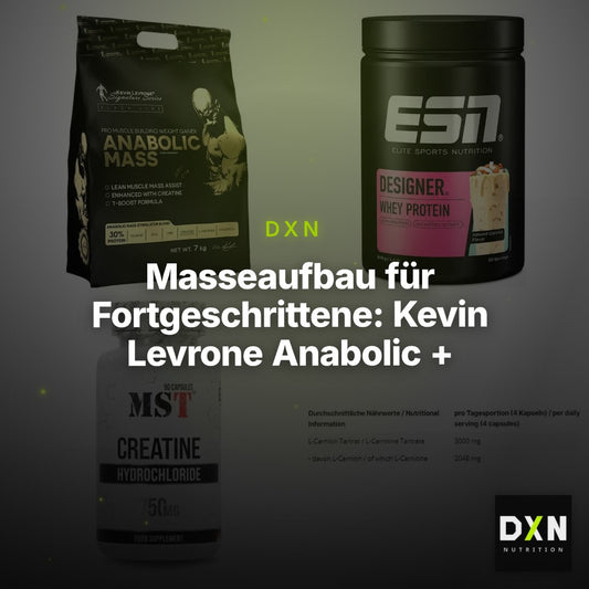 Masseaufbau für Fortgeschrittene: Kevin Levrone Anabolic + 3 weitere – Clean Showcase Plus