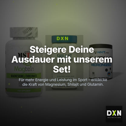 Ausdauer-Set: MST Magnesium + Applied Nutritio + NNT Glutamin – Clean Showcase Plus