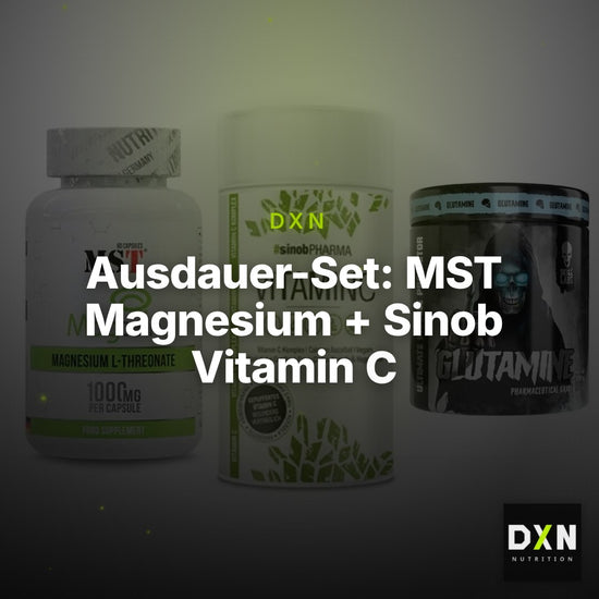 Ausdauer-Set: MST Magnesium + Sinob Vitamin C + Skull Labs – Clean Showcase Plus