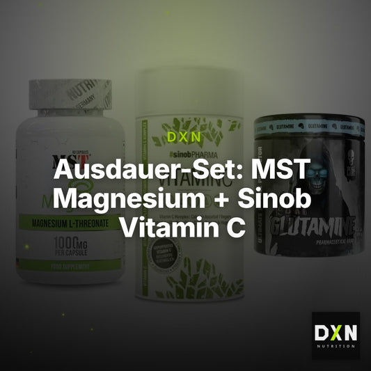 Ausdauer-Set: MST Magnesium + Sinob Vitamin C + Skull Labs – Clean Showcase Plus