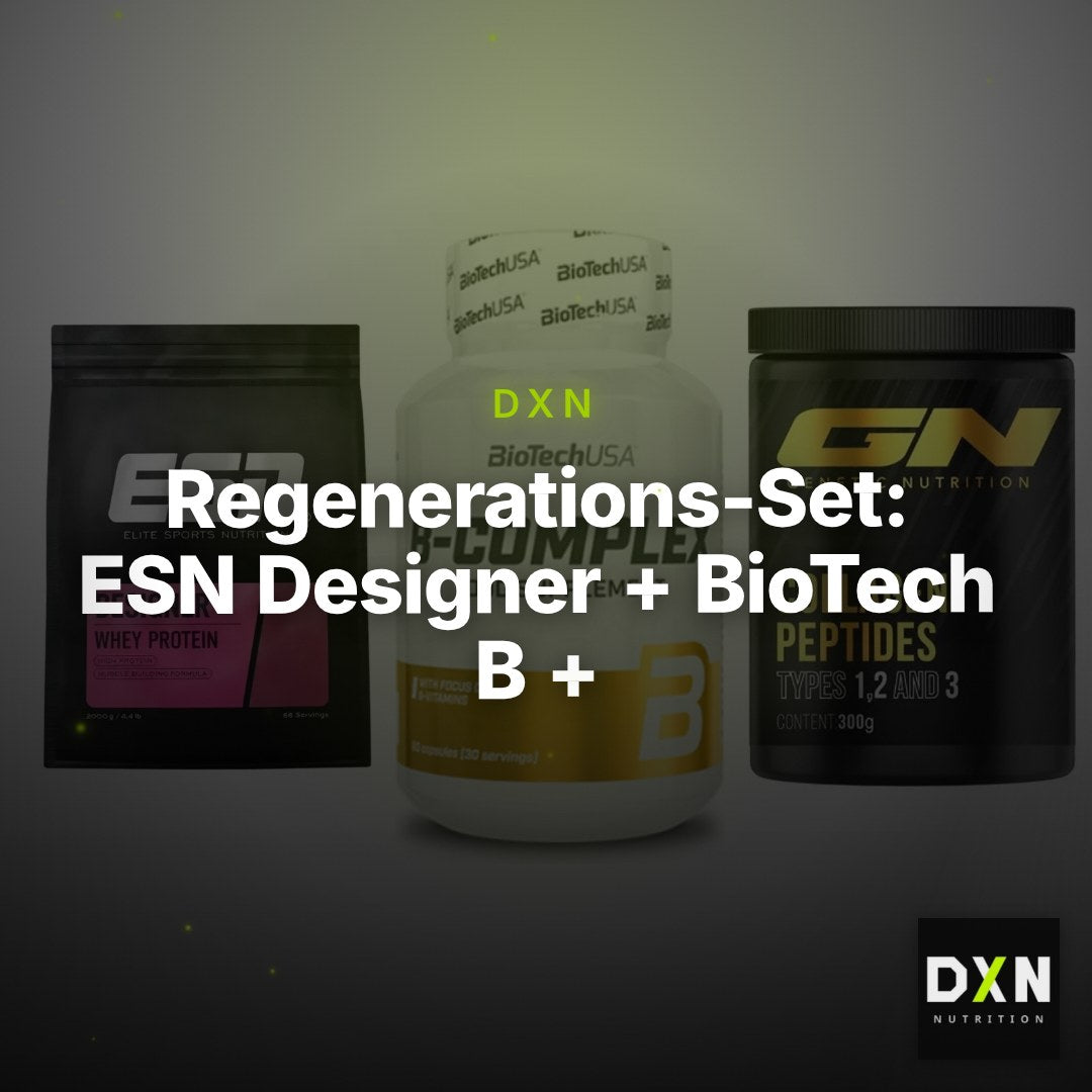 Regenerations-Set: ESN Designer + BioTech B + GN Peptan – Clean Showcase Plus