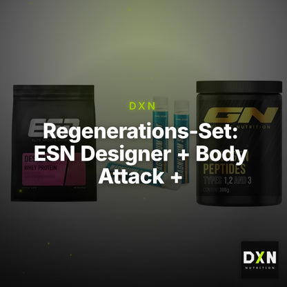 Regenerations-Set: ESN Designer + Body Attack + GN Peptan – Clean Showcase Plus