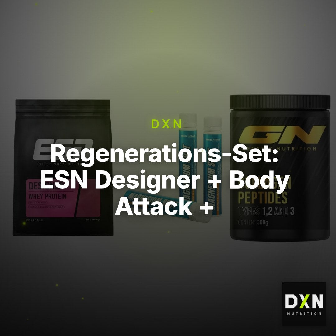 Regenerations-Set: ESN Designer + Body Attack + GN Peptan – Clean Showcase Plus
