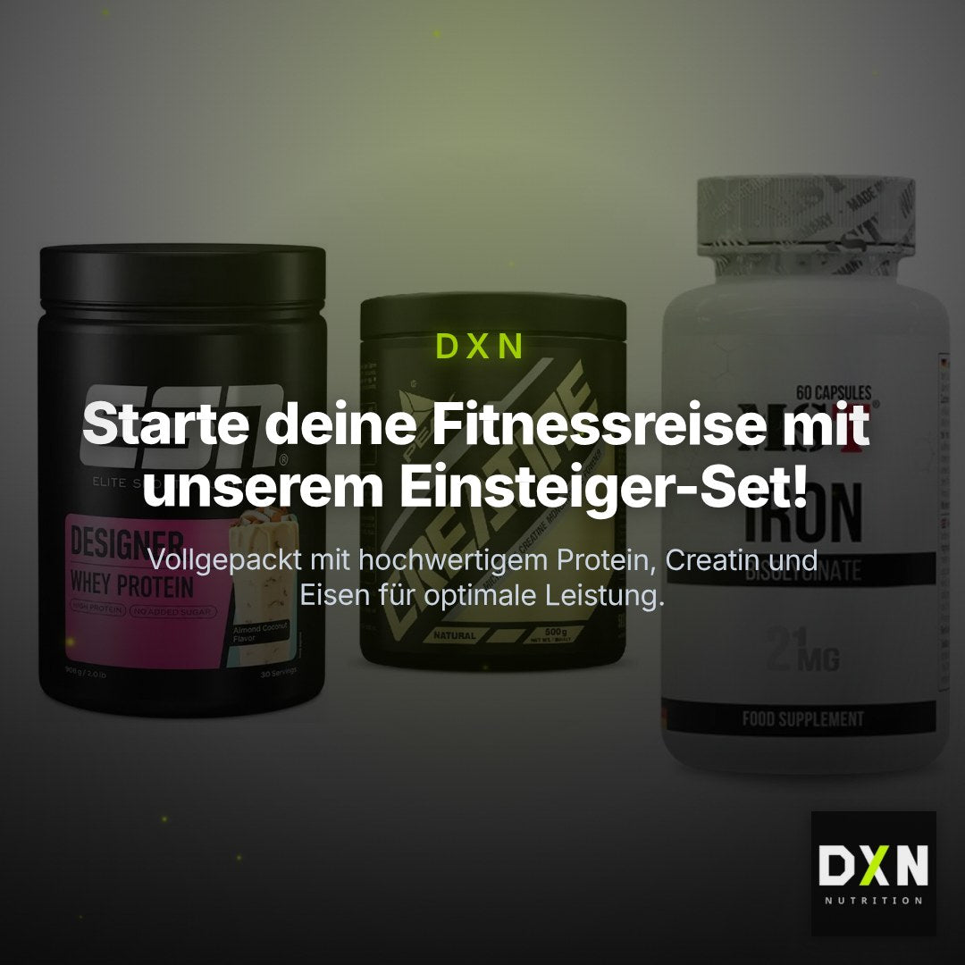 Einsteiger-Set: ESN Designer + Peak Creatin + MST Iron Bisglyc – Clean Showcase Plus