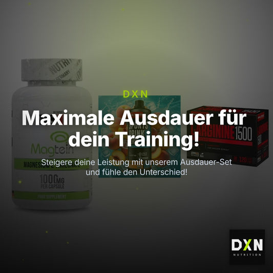 Ausdauer-Set: MST Magnesium + Body Attack Sports + 1 weitere – Clean Showcase Plus