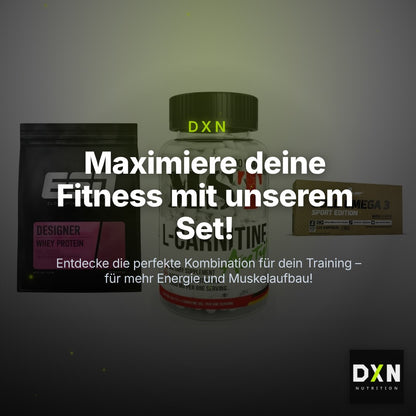 Definitionsphase-Set: ESN Designer + MST L-Carnitin + Olimp Omega 3 – Clean Showcase Plus