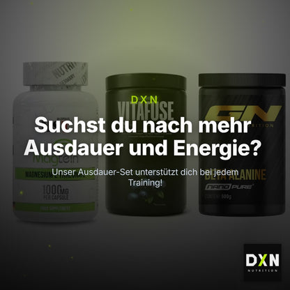 Ausdauer-Set: MST Magnesium + Big Zone Vitafus + GN Nano Beta – Clean Showcase Plus