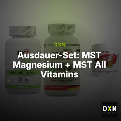 Ausdauer-Set: MST Magnesium + MST All Vitamins + BPS-Pharma This – Clean Showcase Plus
