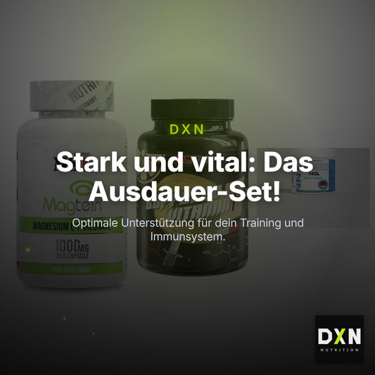 Ausdauer-Set: MST Magnesium + Big Zone Buffere + NNT Arginin – Clean Showcase Plus