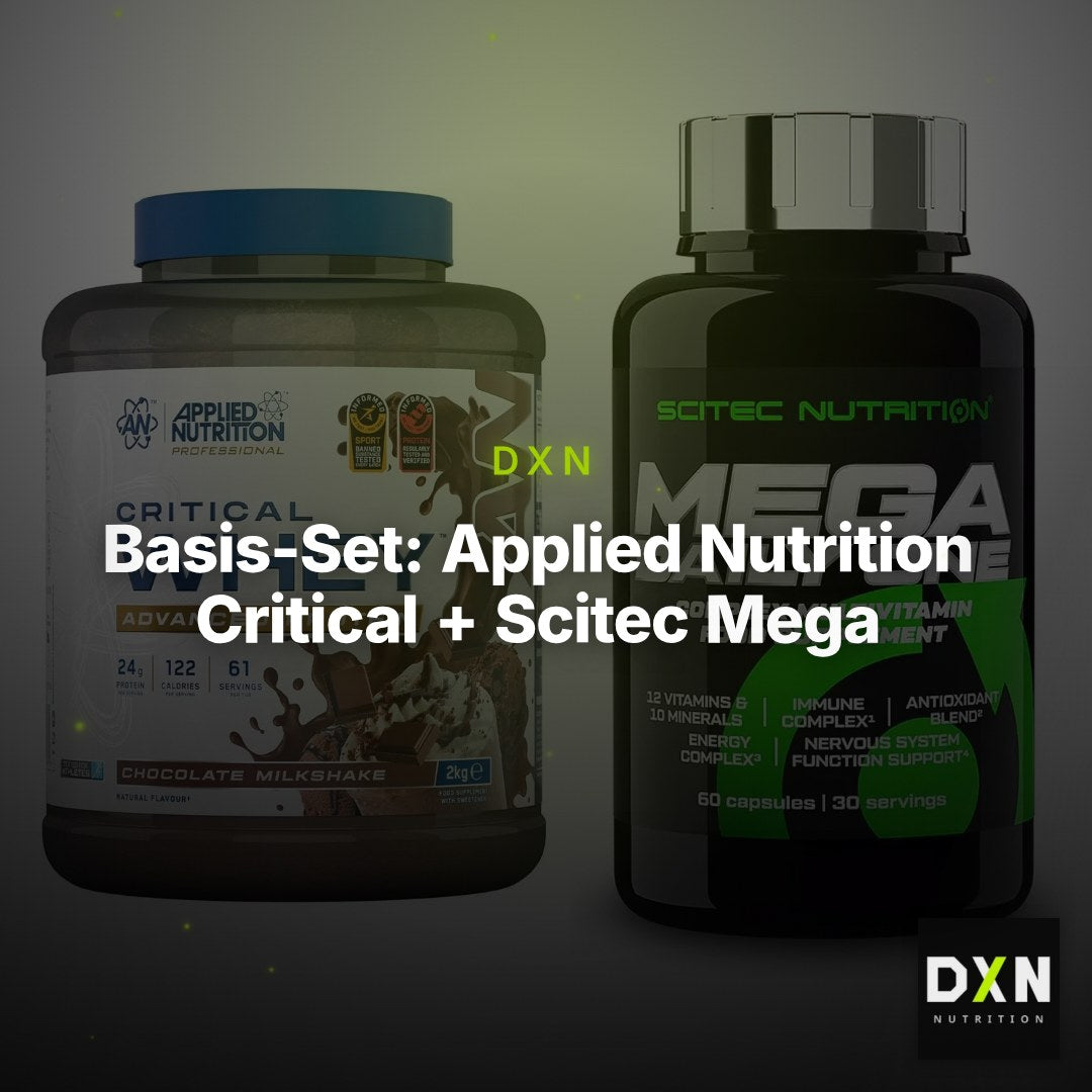Basis-Set: Applied Nutrition Critical + Scitec Mega Daily One Plus – Clean Showcase Plus