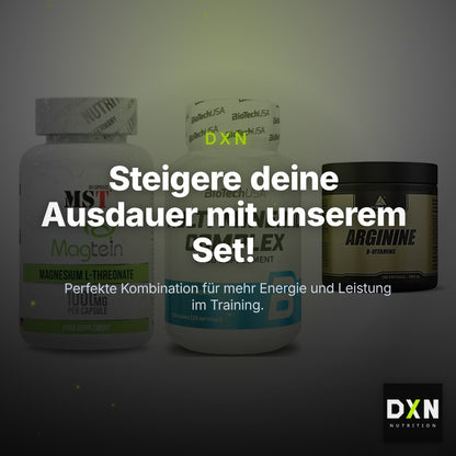 Ausdauer-Set: MST Magnesium + BioTech Multi + Peak Arginin – Clean Showcase Plus