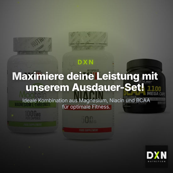 Ausdauer-Set: MST Magnesium + MST Niacin + Olimp BCAA Mega – Clean Showcase Plus