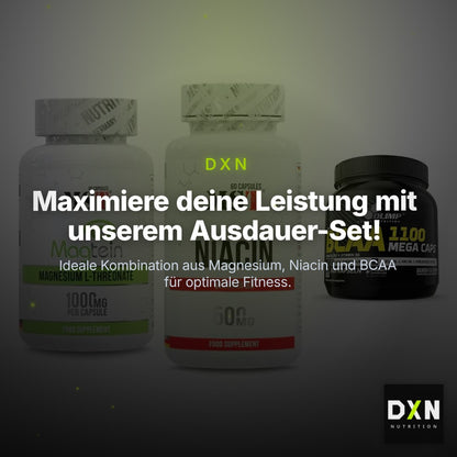 Ausdauer-Set: MST Magnesium + MST Niacin + Olimp BCAA Mega – Clean Showcase Plus