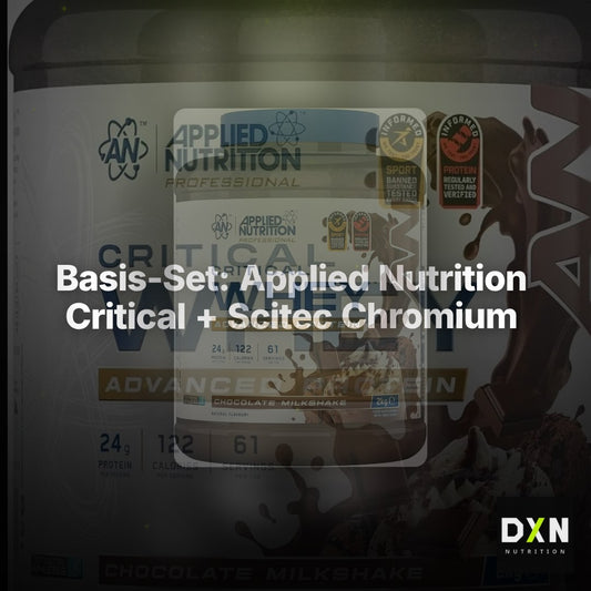 Basis-Set: Applied Nutrition Critical + Scitec Chromium Picolinate – Clean Showcase Plus