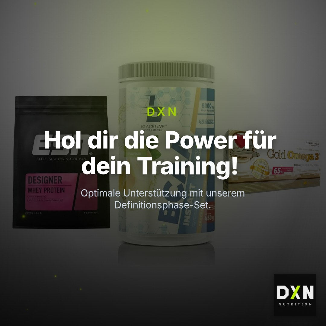 Definitionsphase-Set: ESN Designer + Blackline + Olimp Omega 3 – Clean Showcase Plus