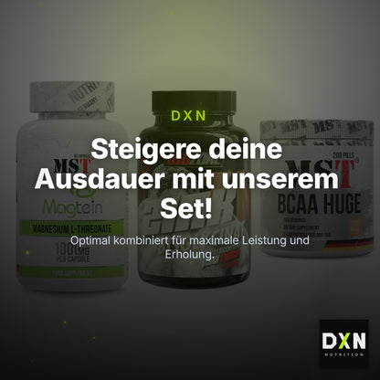 Ausdauer-Set: MST Magnesium + Big Zone Zink + MST BCAA Huge – Clean Showcase Plus
