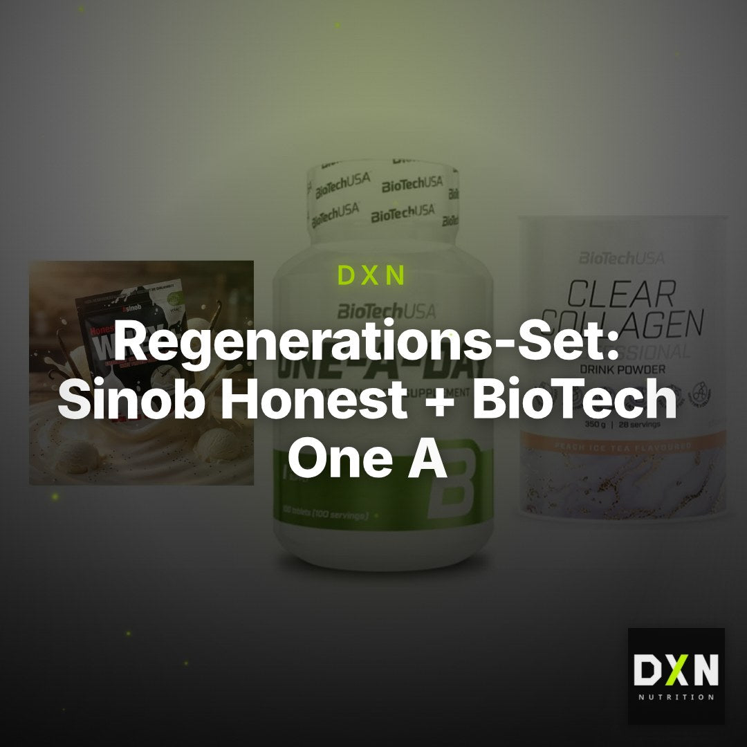 Regenerations-Set: Sinob Honest + BioTech One A + BioTech Clear – Clean Showcase Plus