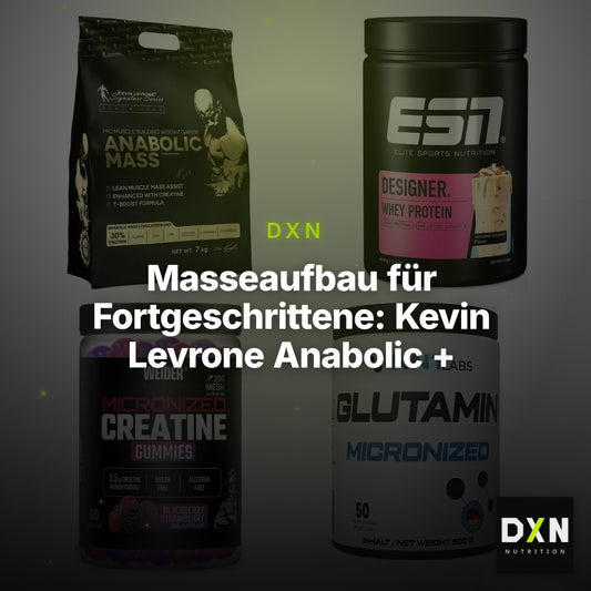Masseaufbau für Fortgeschrittene: Kevin Levrone Anabolic + 3 weitere – Clean Showcase Plus