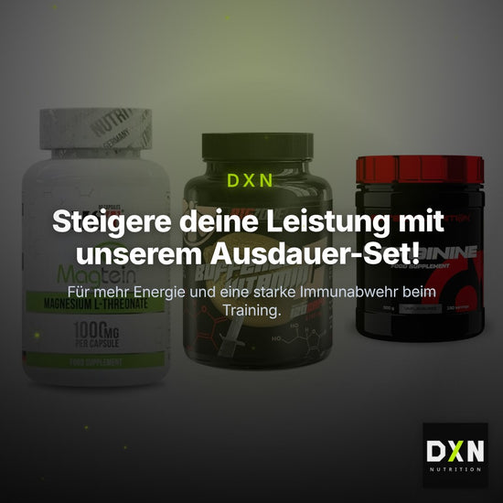 Ausdauer-Set: MST Magnesium + Big Zone Buffere + Scitec Arginin – Clean Showcase Plus