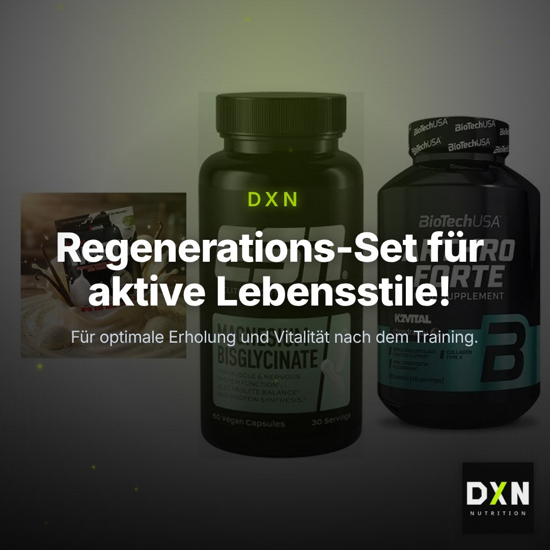 Regenerations-Set: Sinob Honest + ESN Magnesium + BioTech Arthro – Clean Showcase Plus