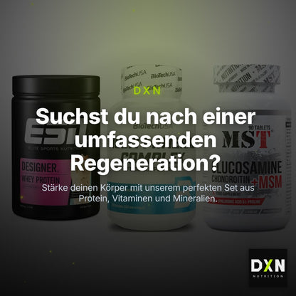 Regenerations-Set: ESN Designer + BioTech Multi + MST Glucosamine – Clean Showcase Plus