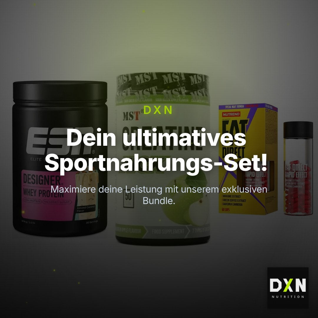 Definitionsphase-Set: ESN Designer + MST Creatine + Nutrend Fat – Clean Showcase Plus