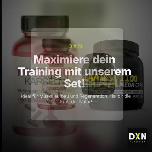 Trainings-Set: FGN Rote Beete + Olimp BCAA Mega Caps – Clean Showcase Plus
