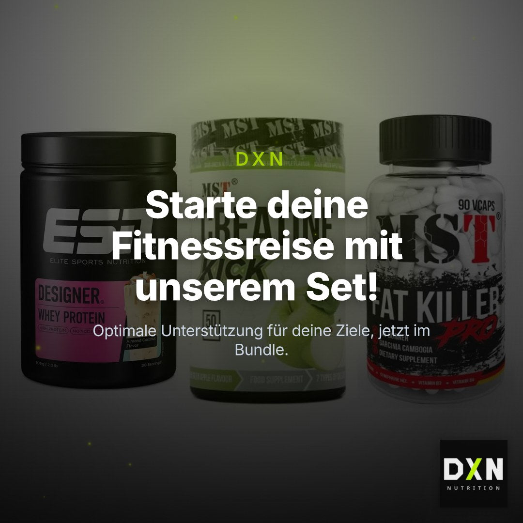 Definitionsphase-Set: ESN Designer + MST Creatine + MST Fat Killer – Clean Showcase Plus