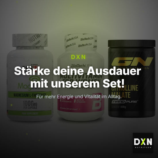Ausdauer-Set: MST Magnesium + BioTech Multivit + GN Citrulline – Clean Showcase Plus