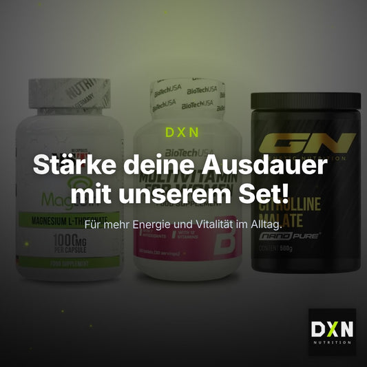 Ausdauer-Set: MST Magnesium + BioTech Multivit + GN Citrulline – Clean Showcase Plus