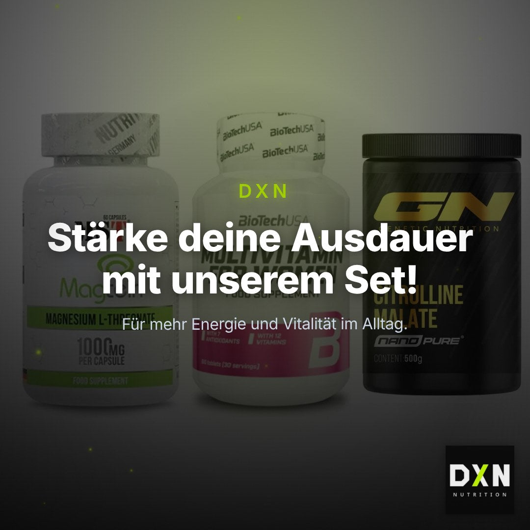 Ausdauer-Set: MST Magnesium + BioTech Multivit + GN Citrulline – Clean Showcase Plus