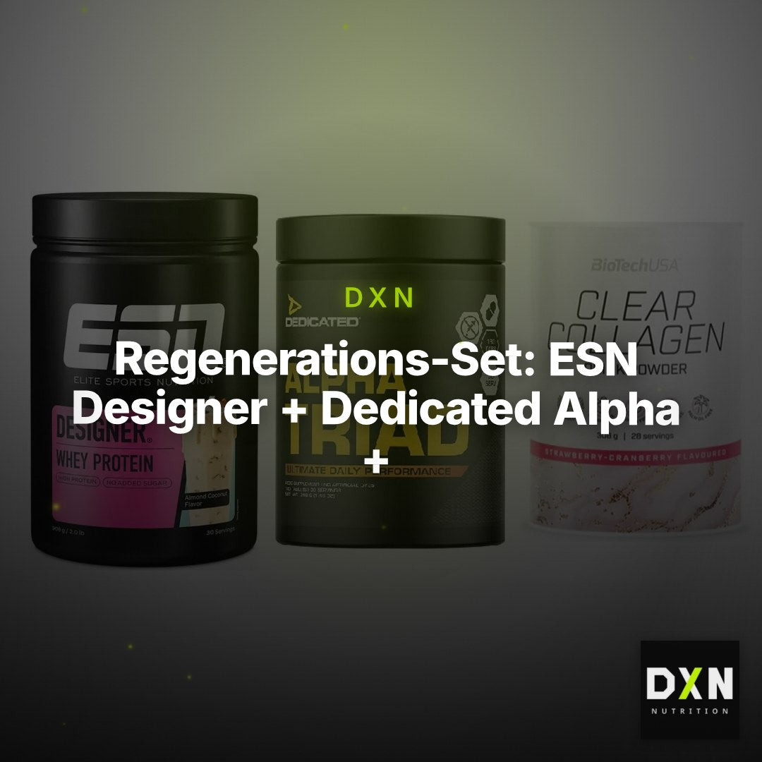 Regenerations-Set: ESN Designer + Dedicated Alpha + BioTech Clear – Clean Showcase Plus