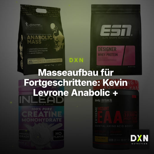 Masseaufbau für Fortgeschrittene: Kevin Levrone Anabolic + 3 weitere – Clean Showcase Plus