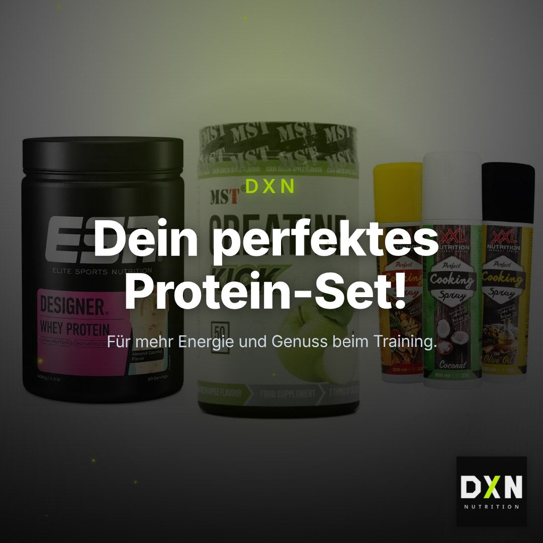 Definitionsphase-Set: ESN Designer + MST Creatine + XXL Nutrition – Clean Showcase Plus